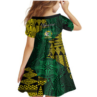 Personalised Tonga Liahona High School Family Matching Mermaid Dress and Hawaiian Shirt Since 1948 Special Kupesi Pattern LT9 - Polynesian Pride