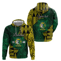 Personalised Tonga Liahona High School Hoodie Since 1948 Special Kupesi Pattern LT9 - Polynesian Pride