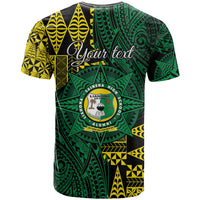 Personalised Tonga Liahona High School T Shirt Since 1948 Special Kupesi Pattern LT9 - Polynesian Pride
