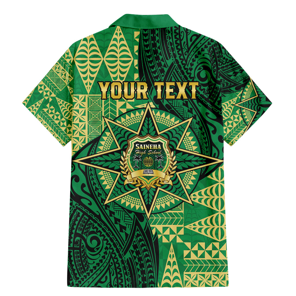 Personalised Tonga Saineha High School Family Matching Mermaid Dress and Hawaiian Shirt Since 1978 Special Kupesi Pattern LT9 - Polynesian Pride