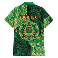Personalised Tonga Saineha High School Family Matching Off Shoulder Maxi Dress and Hawaiian Shirt Since 1978 Special Kupesi Pattern LT9 - Polynesian Pride