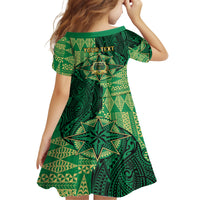 Personalised Tonga Saineha High School Family Matching Puletasi and Hawaiian Shirt Since 1978 Special Kupesi Pattern LT9 - Polynesian Pride