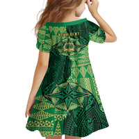 Personalised Tonga Saineha High School Family Matching Summer Maxi Dress and Hawaiian Shirt Since 1978 Special Kupesi Pattern LT9 - Polynesian Pride