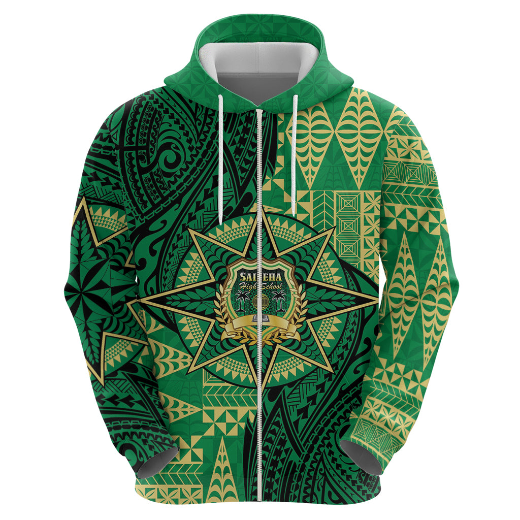 Personalised Tonga Saineha High School Hoodie Since 1978 Special Kupesi Pattern