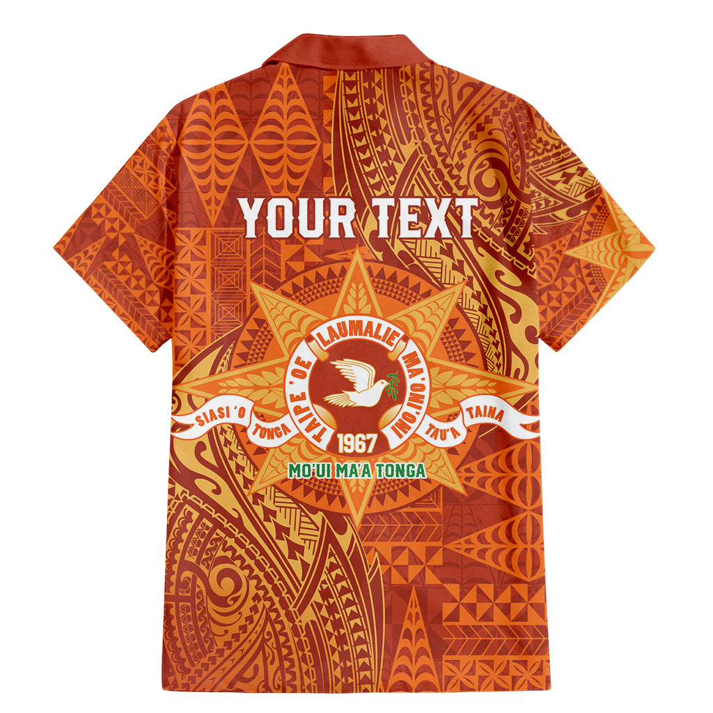Personalised Tonga Tailulu College Family Matching Mermaid Dress and Hawaiian Shirt Since 1967 Special Kupesi Pattern Version 1 LT9 - Polynesian Pride