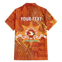 Personalised Tonga Tailulu College Family Matching Mermaid Dress and Hawaiian Shirt Since 1967 Special Kupesi Pattern Version 1 LT9 - Polynesian Pride
