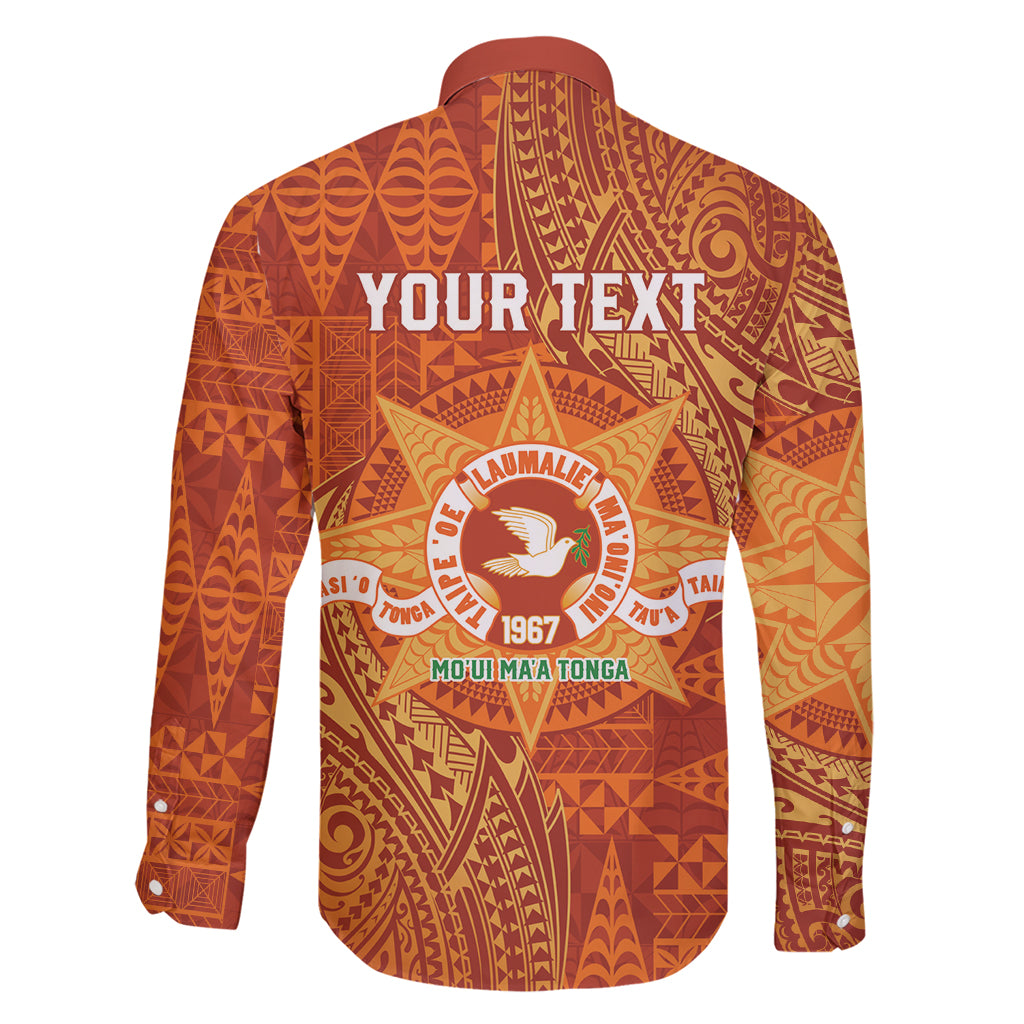 Personalised Tonga Tailulu College Family Matching Short Sleeve Bodycon Dress and Hawaiian Shirt Since 1967 Special Kupesi Pattern Version 1 LT9 - Polynesian Pride