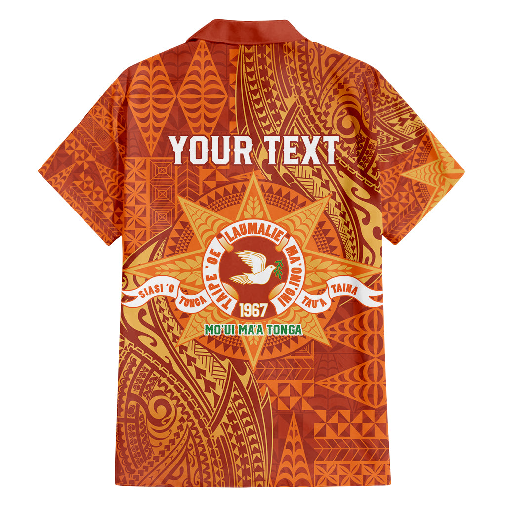 Personalised Tonga Tailulu College Family Matching Tank Maxi Dress and Hawaiian Shirt Since 1967 Special Kupesi Pattern Version 1 LT9 - Polynesian Pride