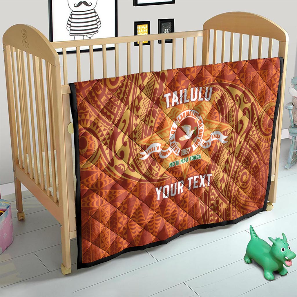 Personalised Tonga Tailulu College Quilt Since 1967 Special Kupesi Pattern Version 1