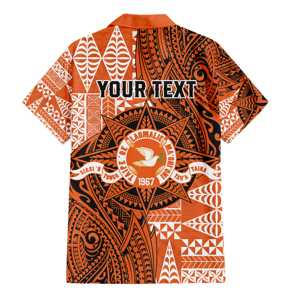 Personalised Tonga Tailulu College Family Matching Mermaid Dress and Hawaiian Shirt Since 1967 Special Kupesi Pattern Version 2 LT9 - Polynesian Pride