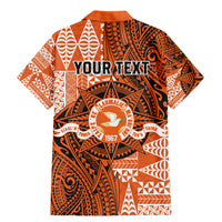 Personalised Tonga Tailulu College Family Matching Mermaid Dress and Hawaiian Shirt Since 1967 Special Kupesi Pattern Version 2 LT9 - Polynesian Pride