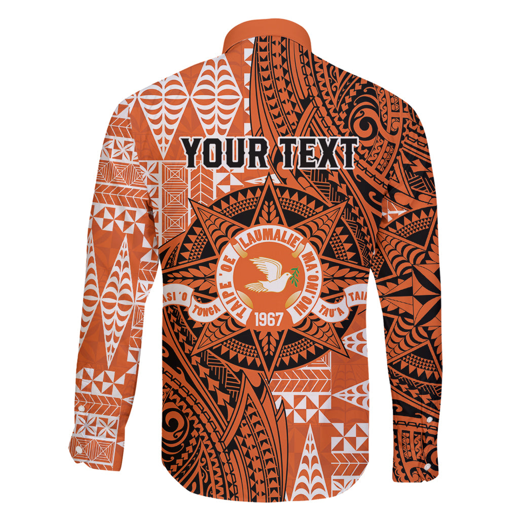 Personalised Tonga Tailulu College Family Matching Mermaid Dress and Hawaiian Shirt Since 1967 Special Kupesi Pattern Version 2 LT9 - Polynesian Pride