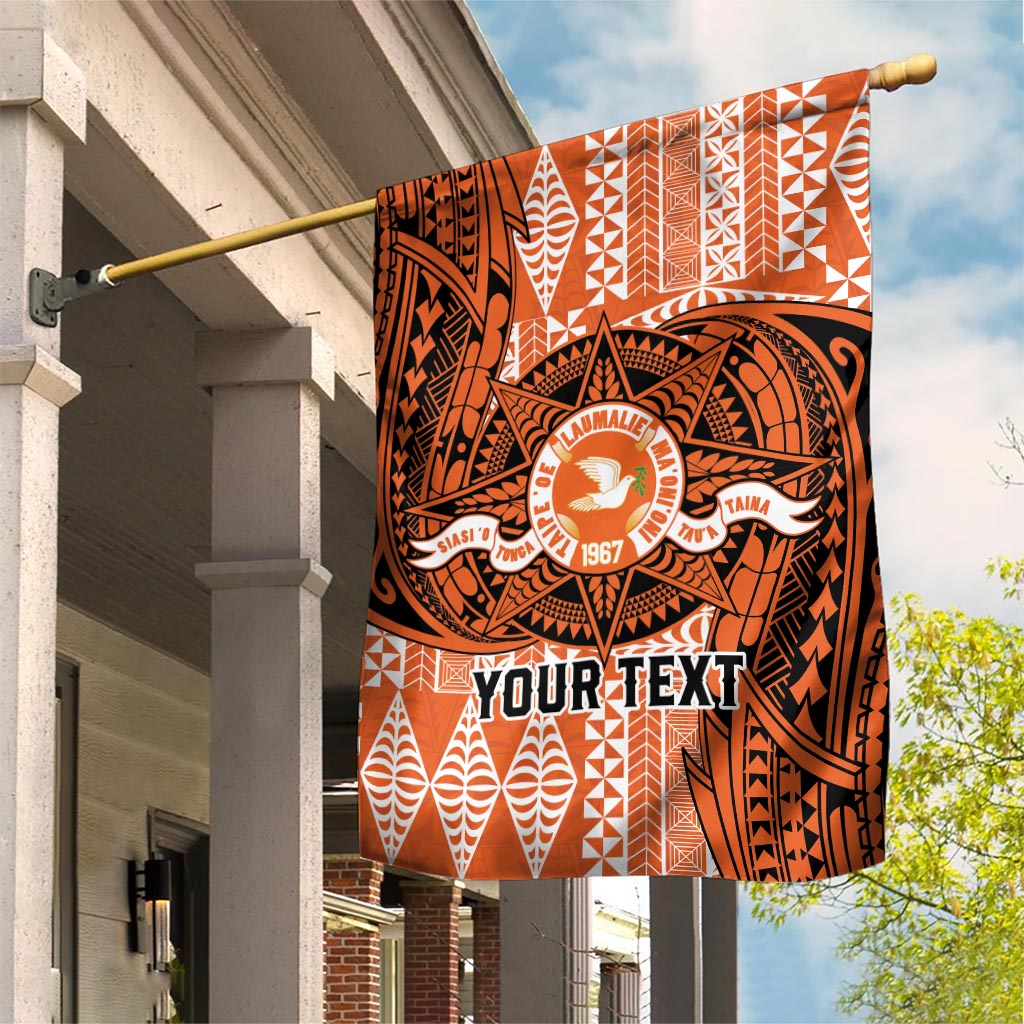 Personalised Tonga Tailulu College Garden Flag Since 1967 Special Kupesi Pattern Version 2