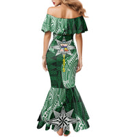 Personalised Tonga Takuilau College Family Matching Mermaid Dress and Hawaiian Shirt Since 1975 Special Kupesi Pattern LT9 - Polynesian Pride