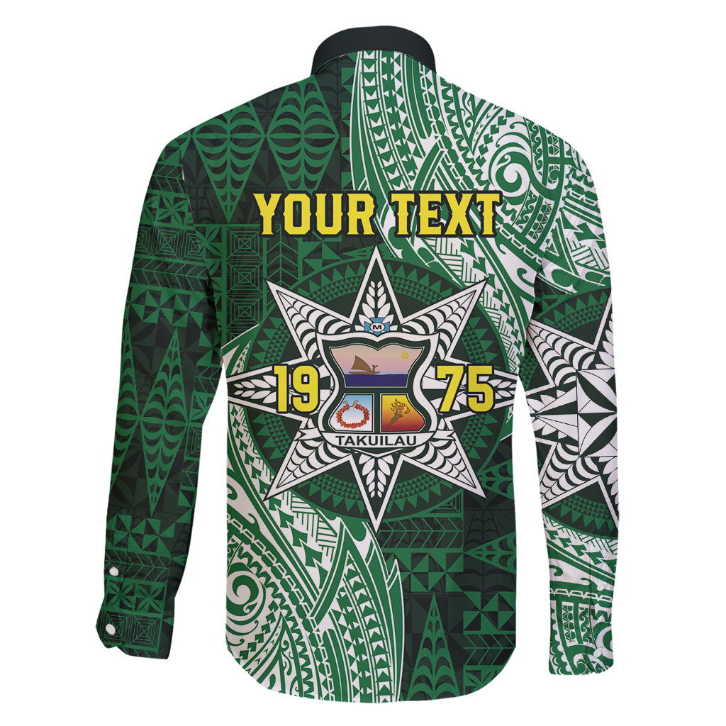 Personalised Tonga Takuilau College Family Matching Short Sleeve Bodycon Dress and Hawaiian Shirt Since 1975 Special Kupesi Pattern LT9 - Polynesian Pride