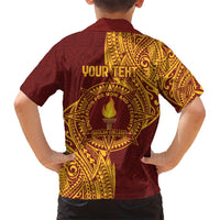 Personalised Tonga Beulah College Hawaiian Shirt Since 1938 Special Kupesi Pattern LT9 - Polynesian Pride
