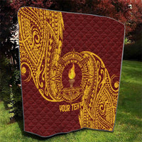 Personalised Tonga Beulah College Quilt Since 1938 Special Kupesi Pattern