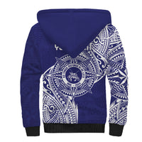 Personalised Tonga Tupou College Tolo 158th Anniversary Sherpa Hoodie Special Kupesi Pattern LT9 - Polynesian Pride