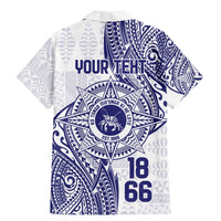Personalised Tonga Tupou College Tolo Family Matching Mermaid Dress and Hawaiian Shirt Since 1866 Special Kupesi Pattern LT9 - Polynesian Pride