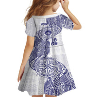 Personalised Tonga Tupou College Tolo Family Matching Summer Maxi Dress and Hawaiian Shirt Since 1866 Special Kupesi Pattern LT9 - Polynesian Pride