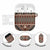 Vintage Bula Fiji AirPods Case Brown Tapa Masi Motif - Polynesian Pride