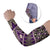 Vintage Bula Fiji Arm Sleeves Purple Tapa Masi Motif - Polynesian Pride