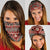 Vintage Bula Fiji Neck Gaiter Red Tapa Masi Motif - Polynesian Pride