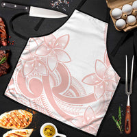 Polynesian Tribal Plumeria Lotu Tamaiti Apron Pastel Blush - Polynesian Pride