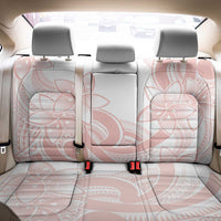 Polynesian Tribal Plumeria Lotu Tamaiti Back Car Seat Cover Pastel Blush LT9 - Polynesian Pride