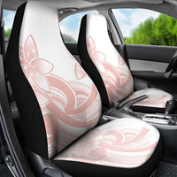 Polynesian Tribal Plumeria Lotu Tamaiti Car Seat Cover Pastel Blush LT9 - Polynesian Pride