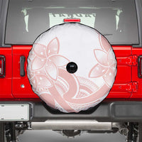 Polynesian Tribal Plumeria Lotu Tamaiti Spare Tire Cover Pastel Blush LT9 - Polynesian Pride