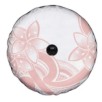 Polynesian Tribal Plumeria Lotu Tamaiti Spare Tire Cover Pastel Blush LT9 - Polynesian Pride