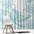 Polynesian Tribal Plumeria Lotu Tamaiti Window Curtain Pastel Cyan - Polynesian Pride