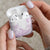 Polynesian Tribal Plumeria Lotu Tamaiti AirPods Case Pastel Mauve - Polynesian Pride