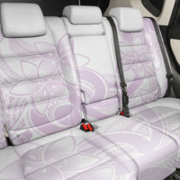 Polynesian Tribal Plumeria Lotu Tamaiti Back Car Seat Cover Pastel Mauve LT9 - Polynesian Pride