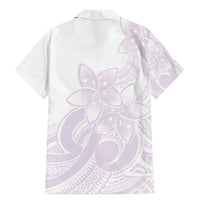 Polynesian Tribal Plumeria Lotu Tamaiti Family Matching Mermaid Dress and Hawaiian Shirt Pastel Mauve LT9 - Polynesian Pride