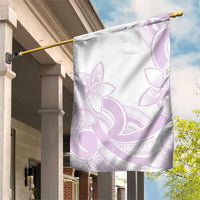 Polynesian Tribal Plumeria Lotu Tamaiti Garden Flag Pastel Mauve LT9 House Flag Mauve - Polynesian Pride