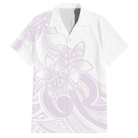 Polynesian Tribal Plumeria Lotu Tamaiti Hawaiian Shirt Pastel Mauve LT9 Mauve - Polynesian Pride