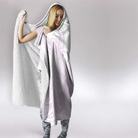 Polynesian Tribal Plumeria Lotu Tamaiti Hooded Blanket Pastel Mauve LT9 - Polynesian Pride