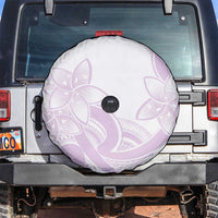 Polynesian Tribal Plumeria Lotu Tamaiti Spare Tire Cover Pastel Mauve LT9 Mauve - Polynesian Pride