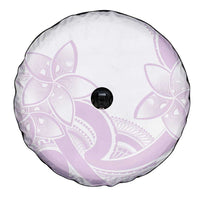 Polynesian Tribal Plumeria Lotu Tamaiti Spare Tire Cover Pastel Mauve LT9 - Polynesian Pride