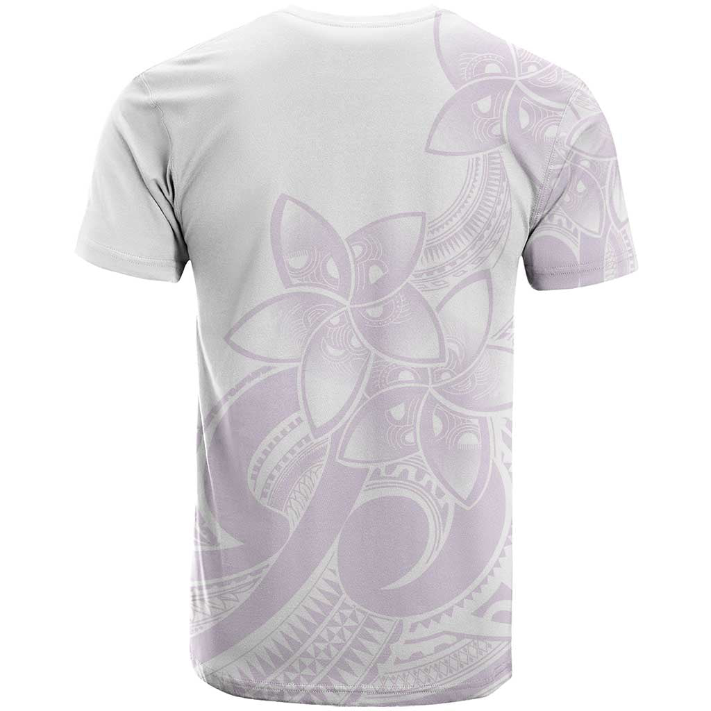 Polynesian Tribal Plumeria Lotu Tamaiti T Shirt Pastel Mauve LT9 - Polynesian Pride