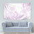 Polynesian Tribal Plumeria Lotu Tamaiti Tapestry Pastel Mauve - Polynesian Pride