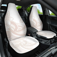 Polynesian Tribal Plumeria Lotu Tamaiti Car Seat Cover Pastel Nude LT9 One Size Nude - Polynesian Pride