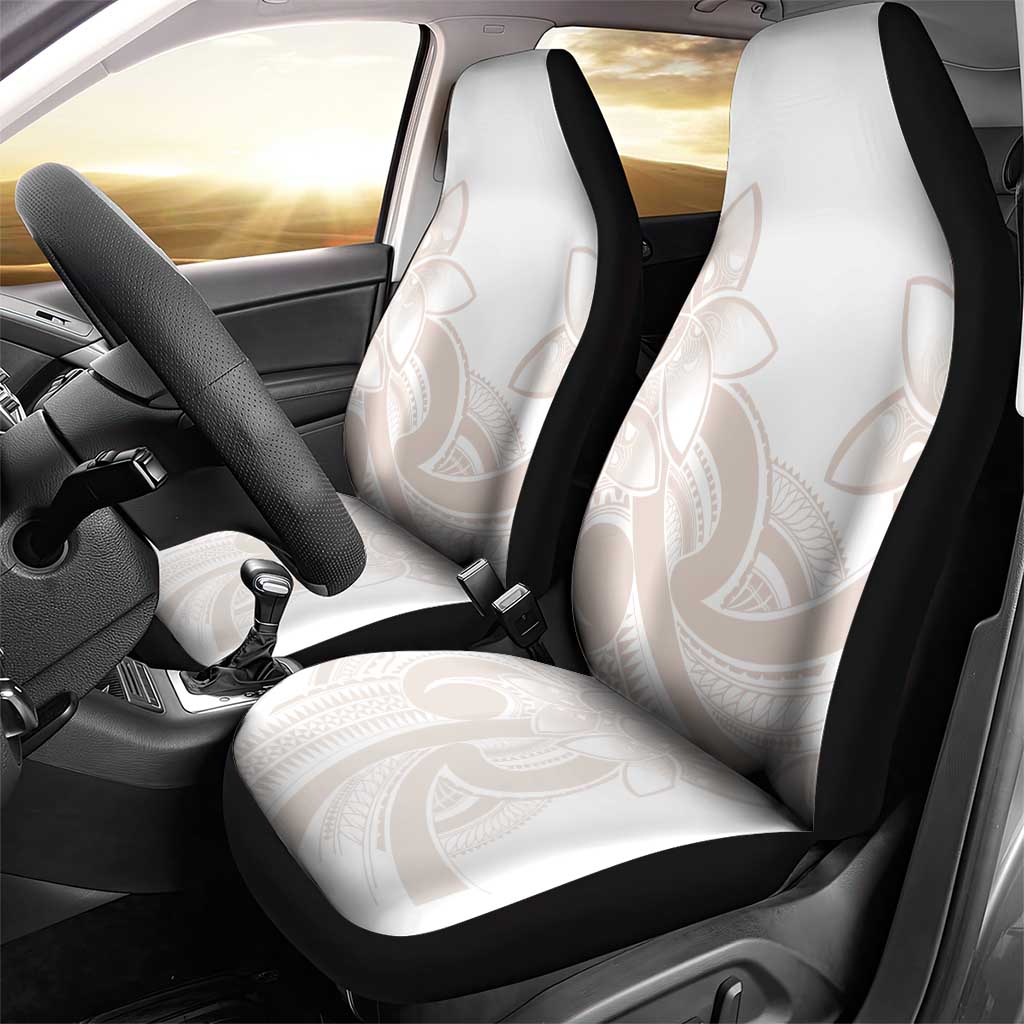 Polynesian Tribal Plumeria Lotu Tamaiti Car Seat Cover Pastel Nude LT9 - Polynesian Pride