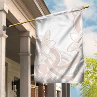 Polynesian Tribal Plumeria Lotu Tamaiti Garden Flag Pastel Nude LT9 House Flag Nude - Polynesian Pride