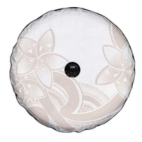 Polynesian Tribal Plumeria Lotu Tamaiti Spare Tire Cover Pastel Nude LT9 - Polynesian Pride