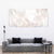 Polynesian Tribal Plumeria Lotu Tamaiti Tapestry Pastel Nude - Polynesian Pride