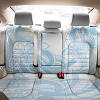 Polynesian Tribal Plumeria Lotu Tamaiti Back Car Seat Cover Pastel Sky Blue LT9 - Polynesian Pride