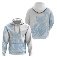 Polynesian Tribal Plumeria Lotu Tamaiti Hoodie Pastel Sky Blue LT9 - Polynesian Pride